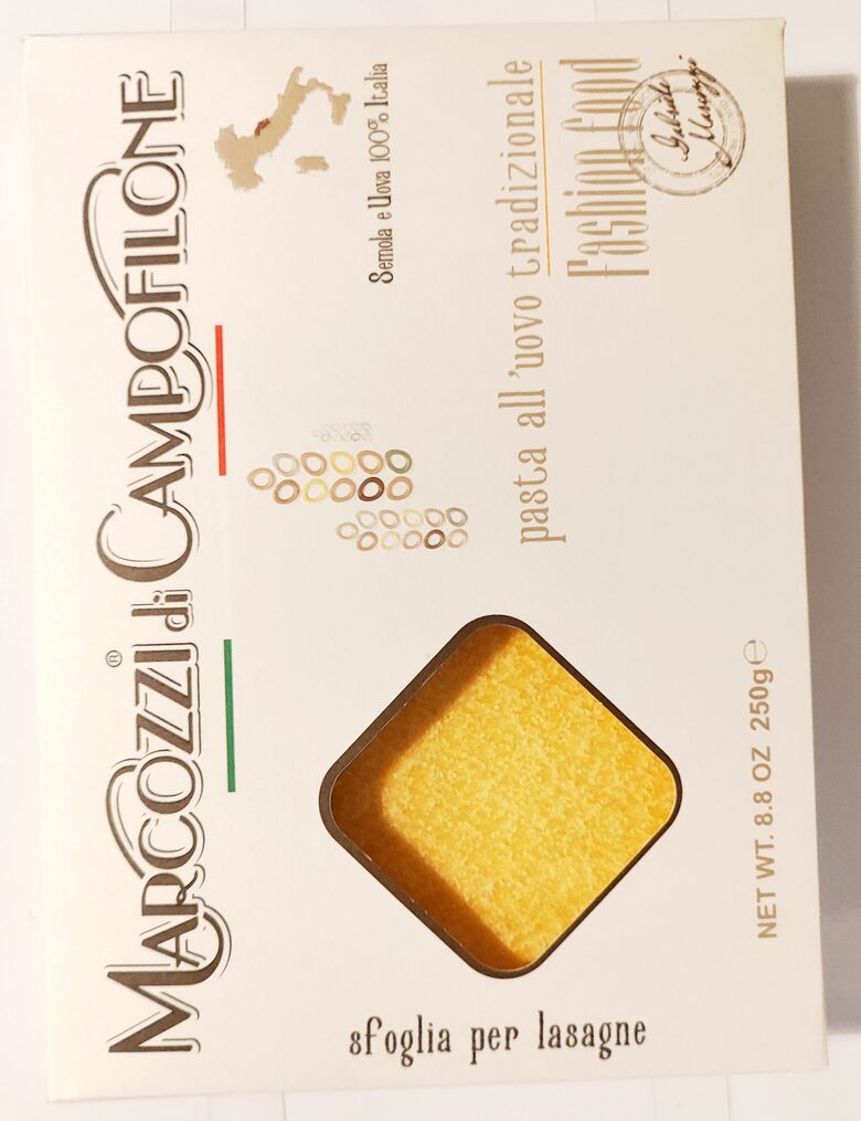 Marcozzi di Campofilone sfoglia per lasagne